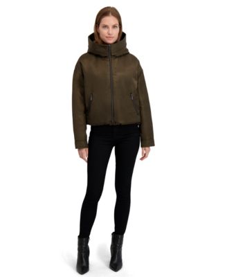 Women's Hooded Bomber Jacket