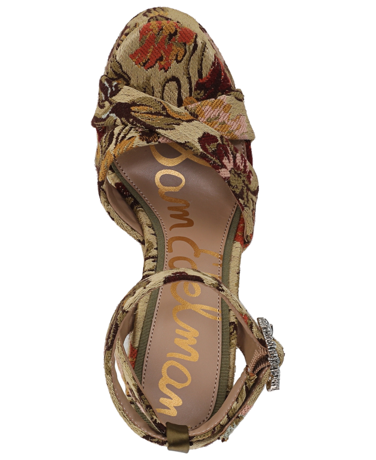 Sam Edelman Women's Savannah Glow Platform Dress Sandal In Multi