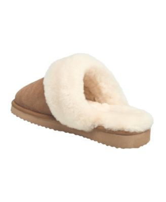 Women's Fur Band Open Slipper