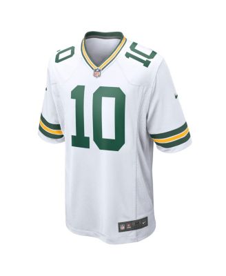 Men's Jordan Love White Green Bay Packers Game Jersey