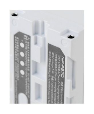 L-Series NP-F970 48.84Wh 7.4V 6600mAh Lithium-Ion Battery, White