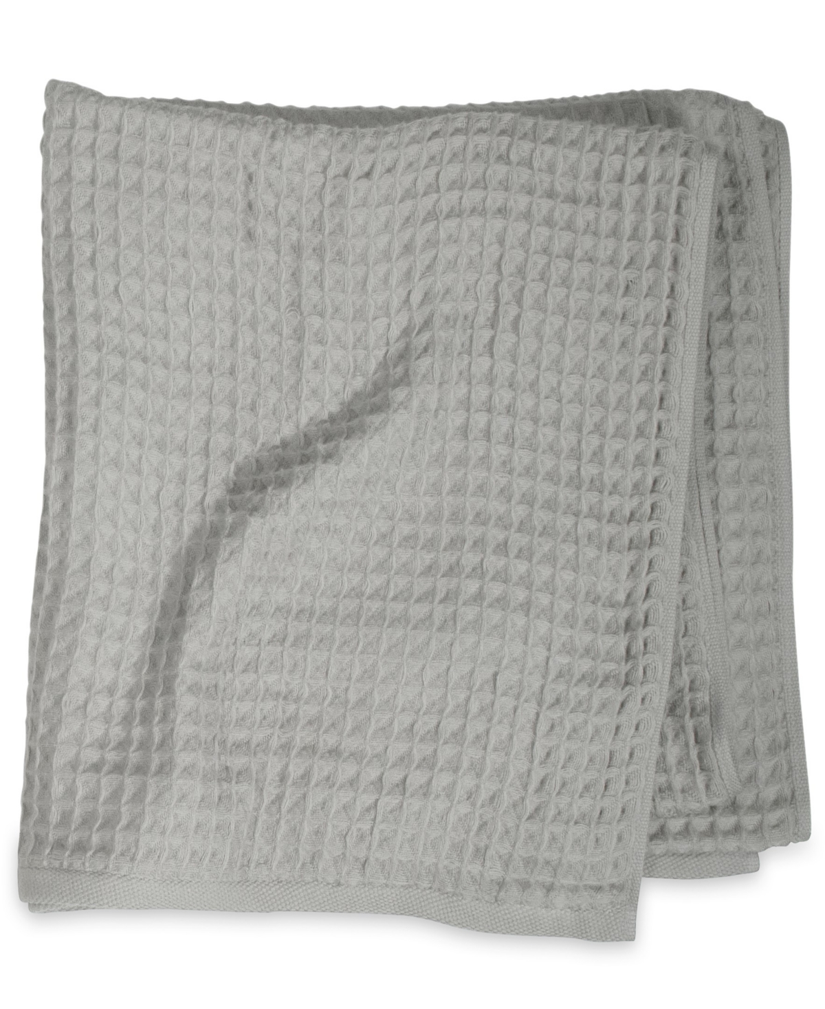 Uchino Air Waffle Bath Towel, 28" X 55" In Gray