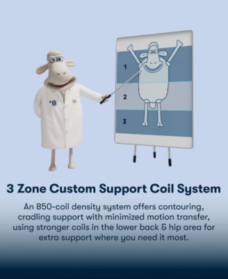 Perfect Sleeper Iceland Poppy 13.5" Medium Tight Top Mattress, Twin