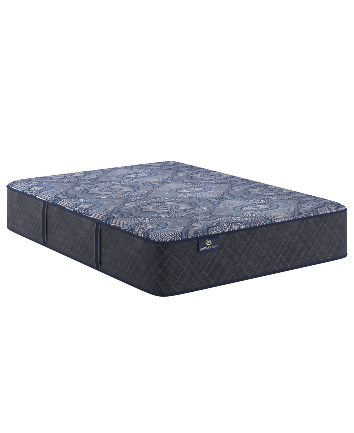 Serta Perfect Sleeper Tundra Valley 14 Firm Hybrid Tight Top Mattress Collection In Blue