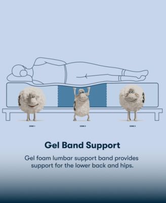 Perfect Sleeper Cobra Lily 10.5" Plush Tight Top Mattress Set, Full