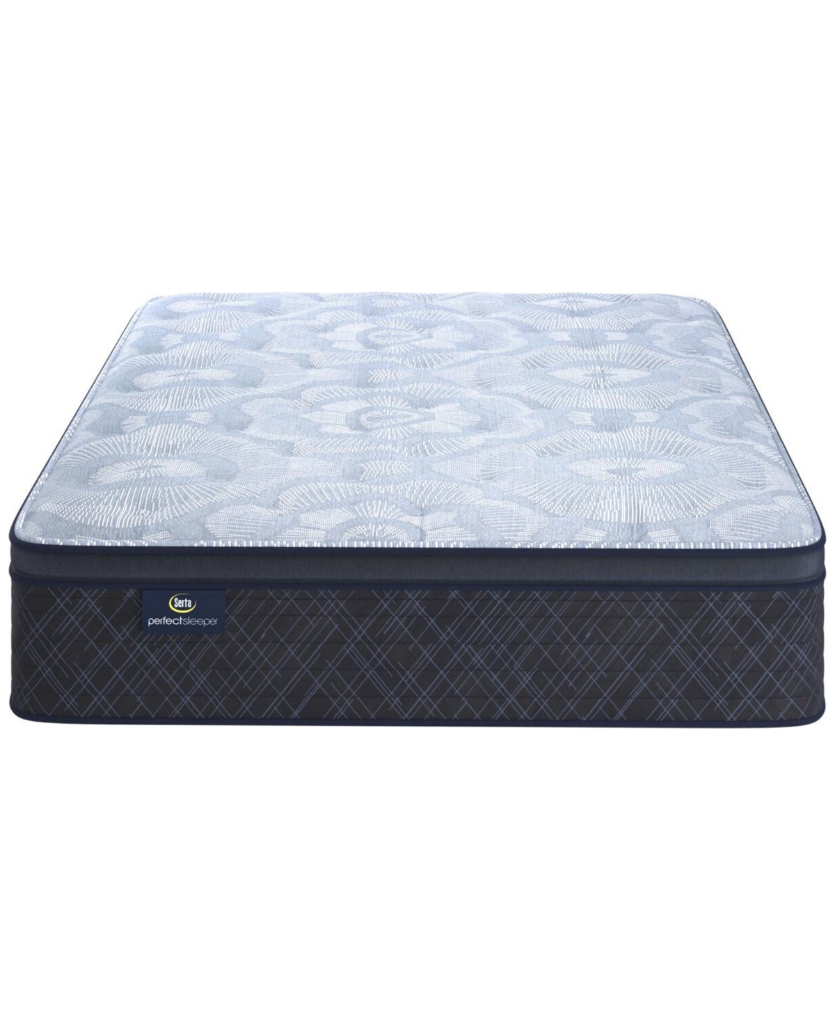 Serta Perfect Sleeper Iceland Poppy 14" Plush Pillow Top Mattress Set, Twin Xl In Transparent