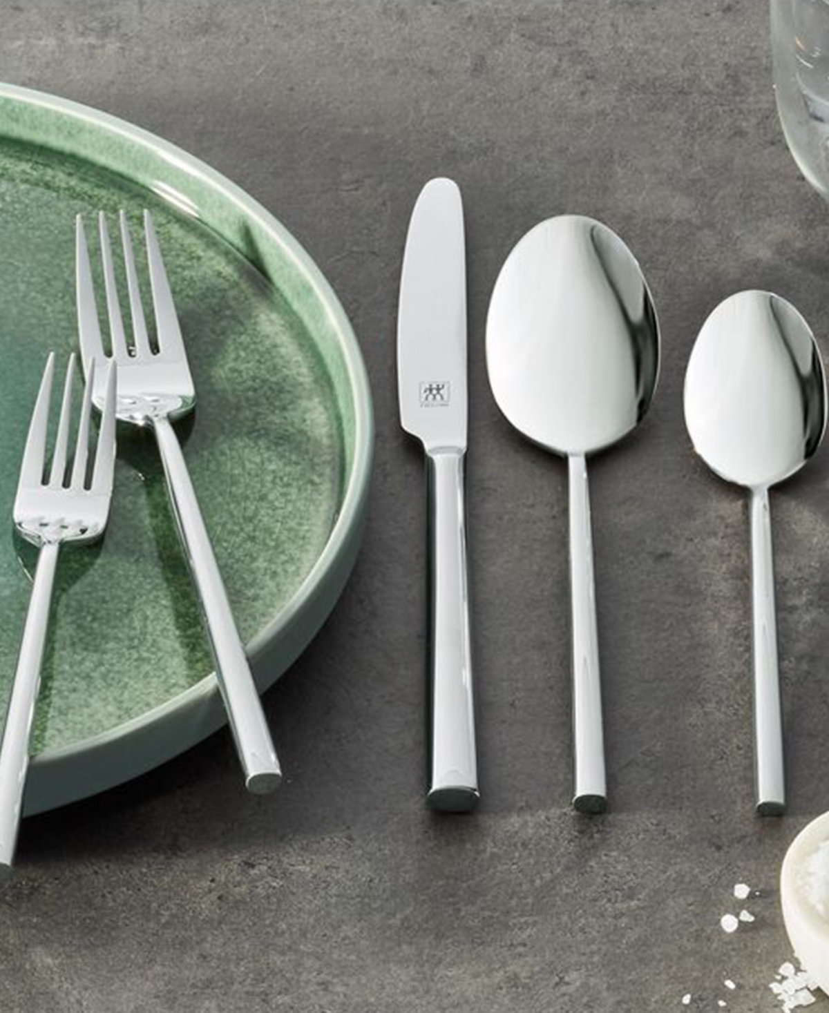 Zwilling Aberdeen 45-pc. Flatware Set, Service For 12 In Silver