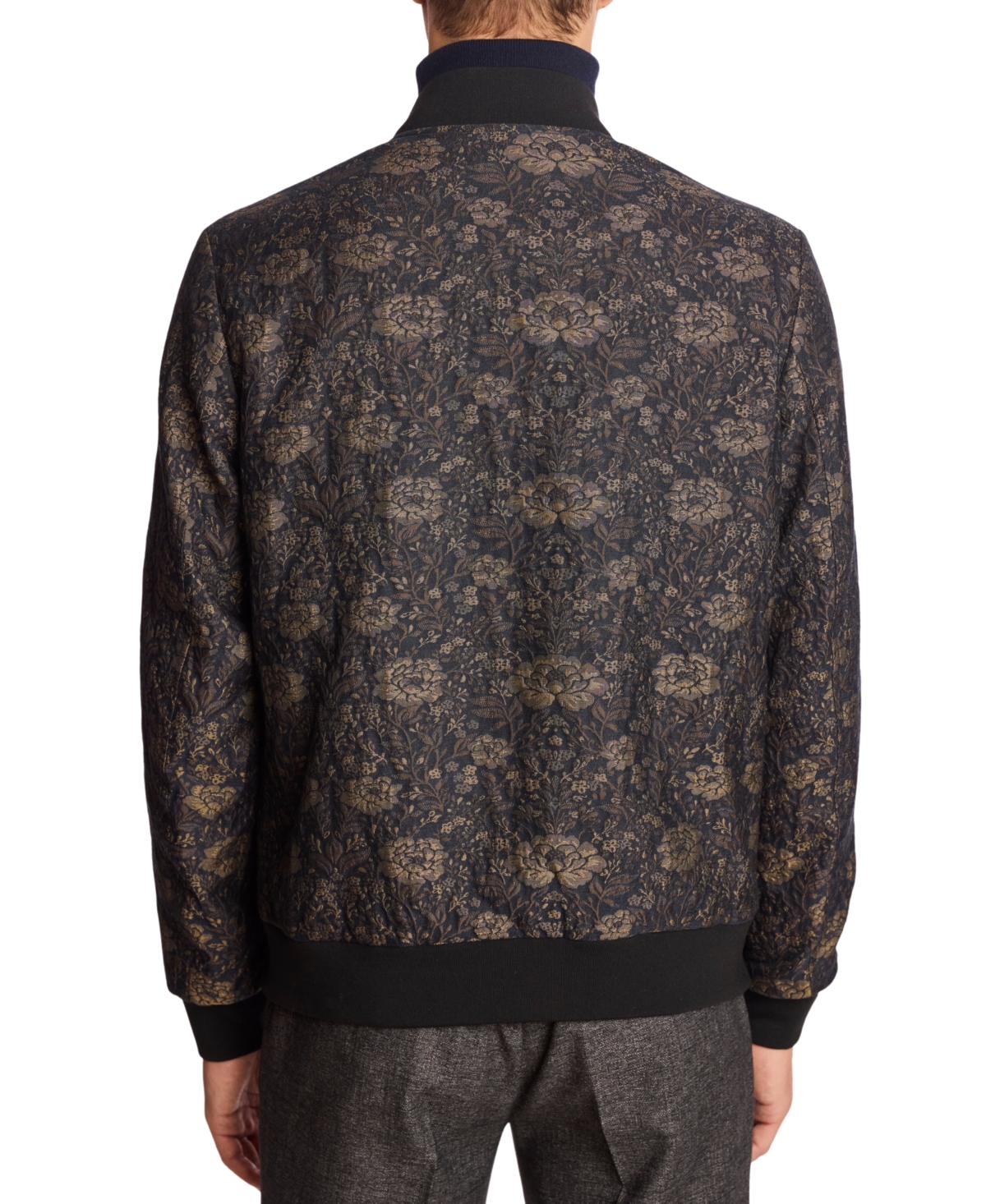Paisley & Gray Men's Hyde Patterned Bomber Jacket