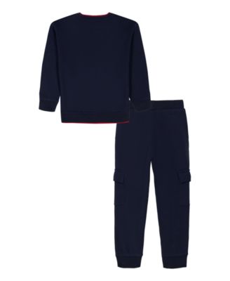 Boys' 2T-7 Long Sleeve Top and Joggers, 2-Piece Set