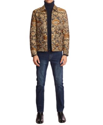 Men's Milo Patterned Bomber Jacket