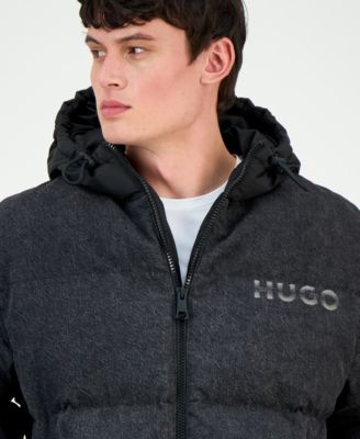 Men's Bowan Zip-Front Hooded Jacket