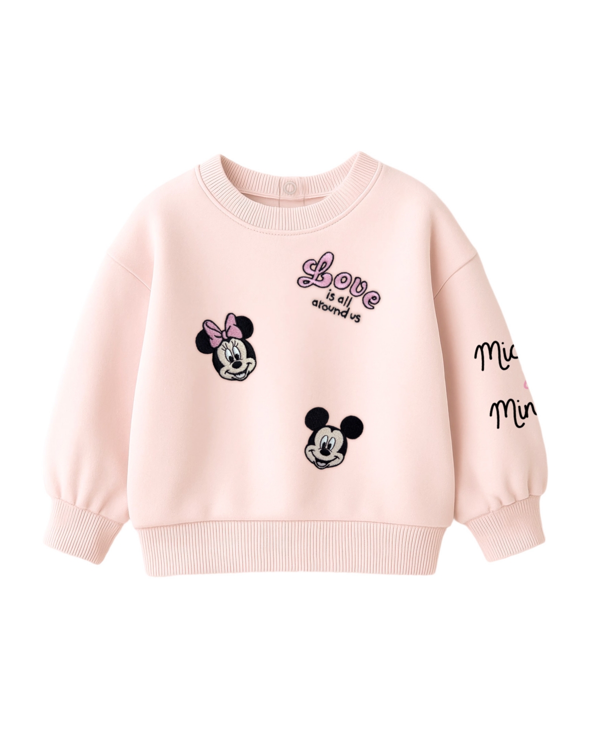 Disney Baby Girls 2-Piece Mickey and Minnie Top Pants Set