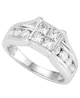 Diamond Bridal Set (2 ct. t.w.) in 14K White Gold