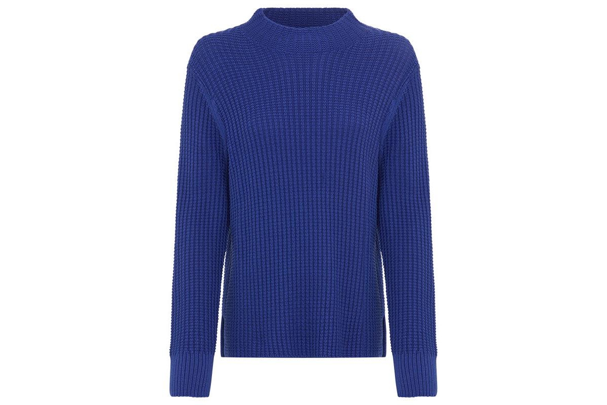 Olsen Women's Solid Mock Neck Sweater