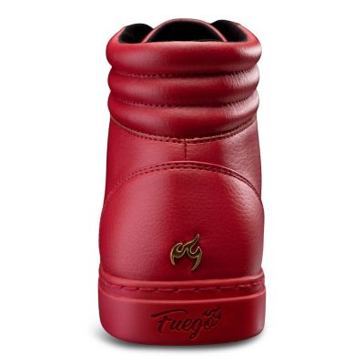 Women's Red High-top Sneaker