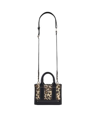 Leopard/PU Mini Tote