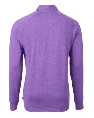 Men's Adapt Eco Knit Heather Quarter Zip Pullover