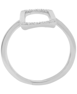Diamond Ring (1/6 ct. t.w.) in Sterling Silver
