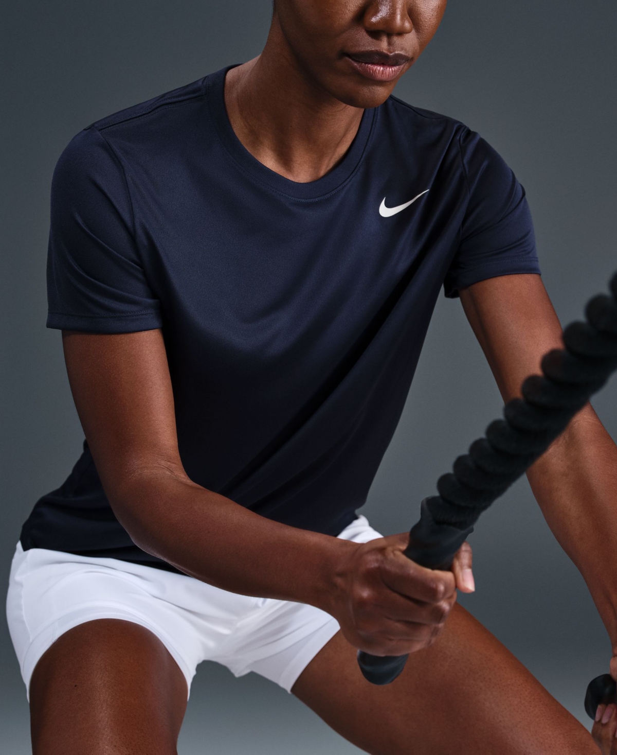 Nike Women's Dri-fit T-shirt In Blue