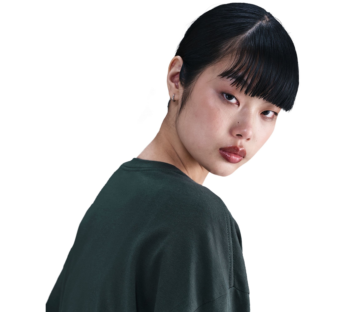 Nike Women's Oversized Long Sleeve T-shirt In Green