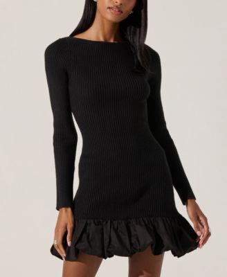 ASTR the Label - Women's Carlene Long Sleeve Sweater dress
