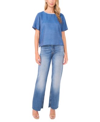 Women's Short Sleeve Crewneck Top