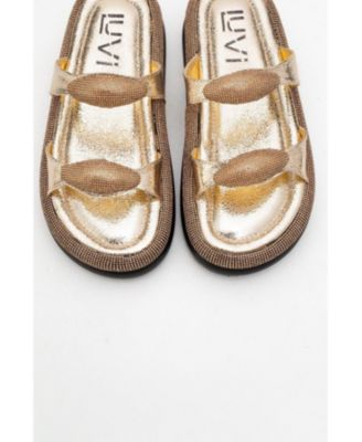Finery Embellished Platform Slide (Women)