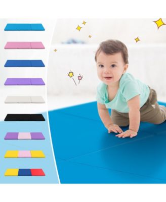 6 x 2 FT Tri-Fold Gym Mat with Handles and Removable Zippered Cover