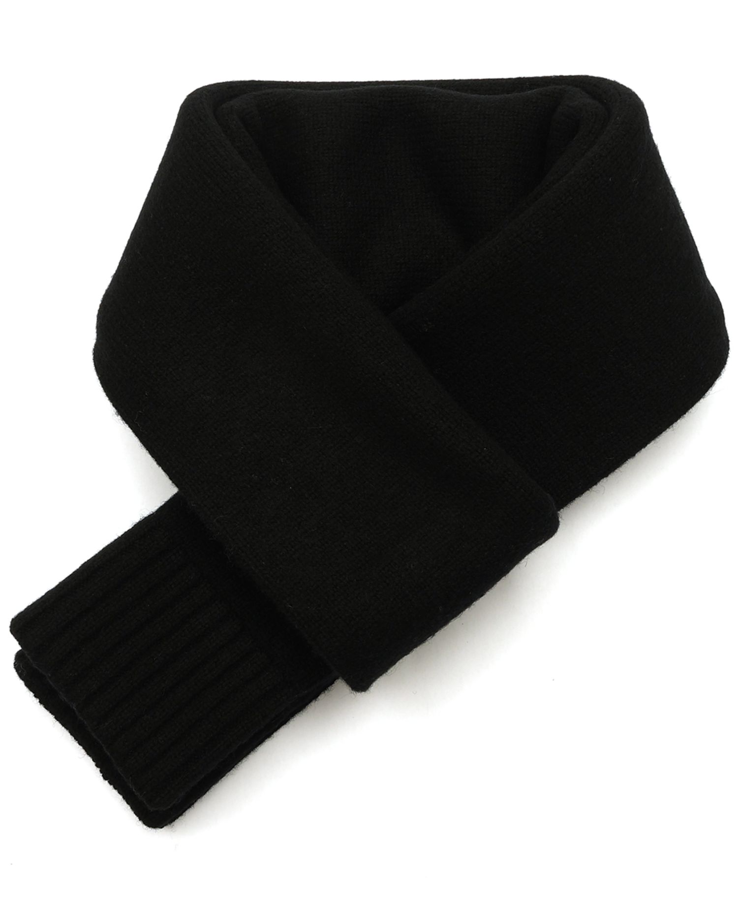 Women's Embossed Knit Muffler Scarf