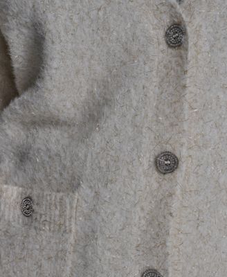 Women’s V-Neck Cardigan with Signature Button Closure