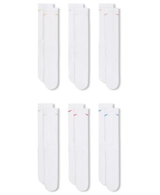 Unisex Everyday Plus Cushioned Training Crew Socks, 6-Pack