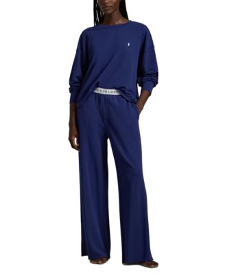 Women's 2-Piece Crewneck Top and Pants Pajama Set