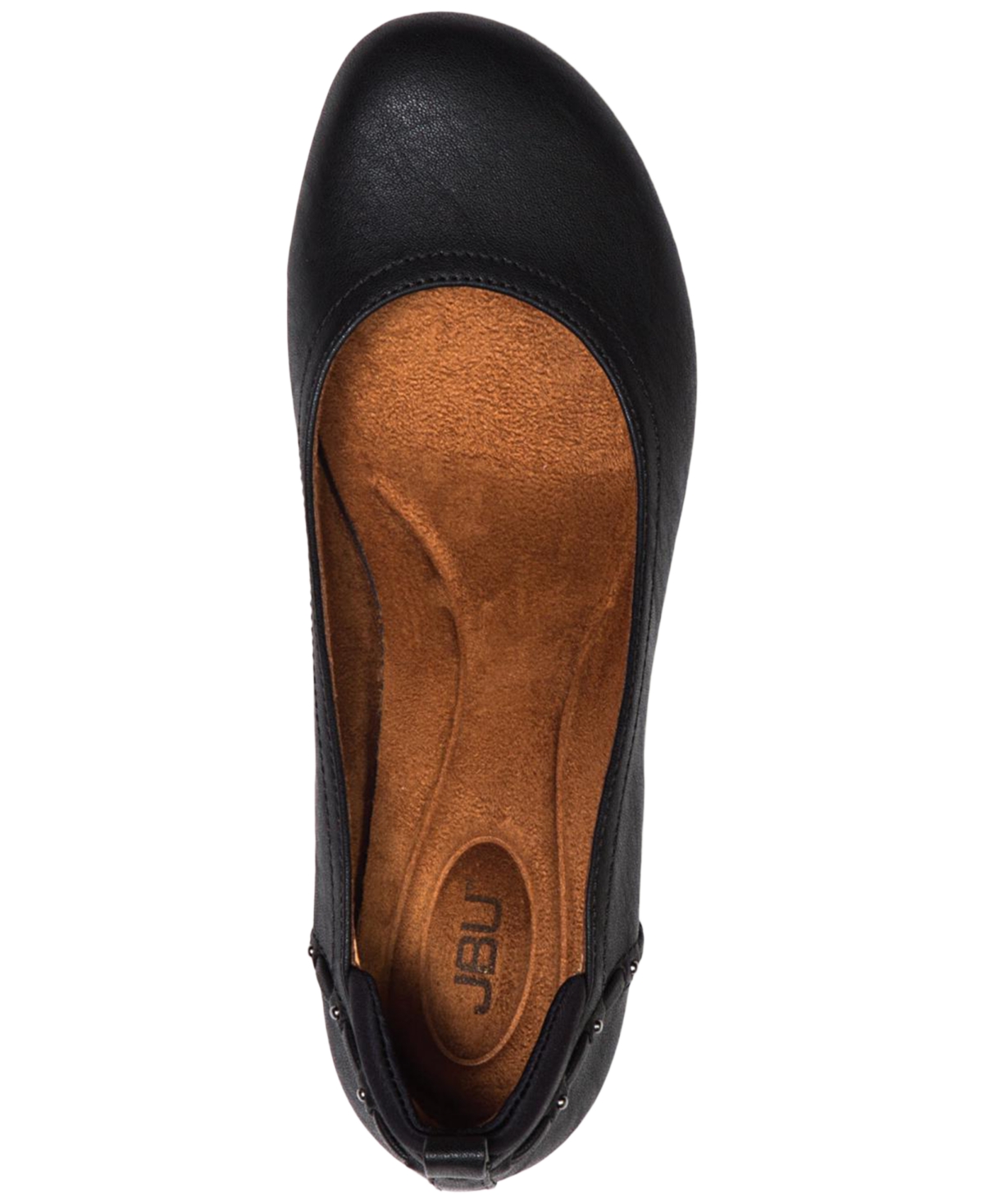 Jbu Women's Vivian Round Toe Flats In Black