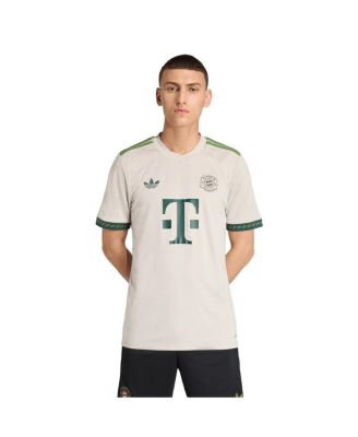 adidas - Men's Gray Bayern Munich 2025/26 Fourth Replica Jersey