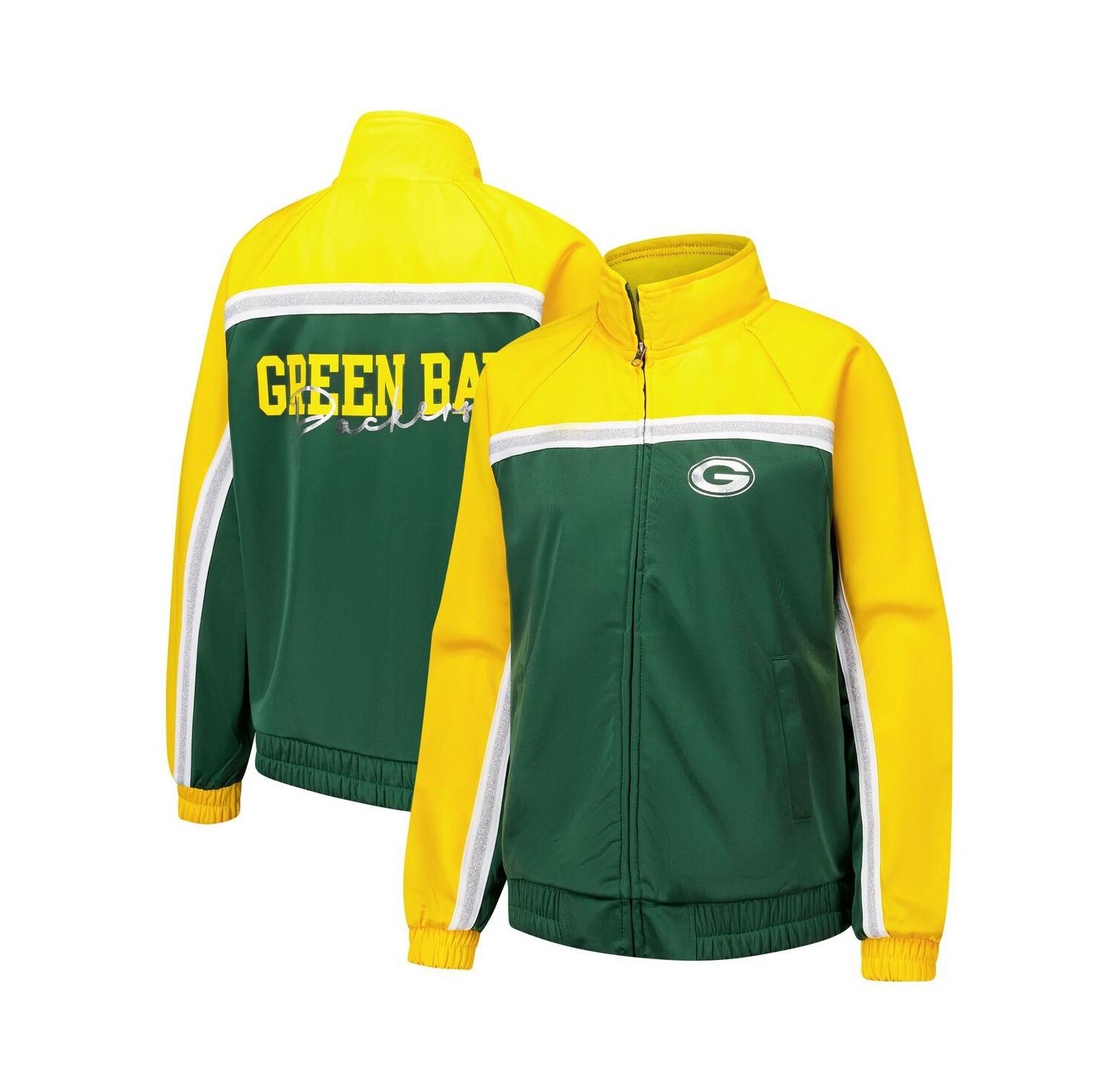 Women's Green Bay Packers Post Game Full-Zip Track Jacket