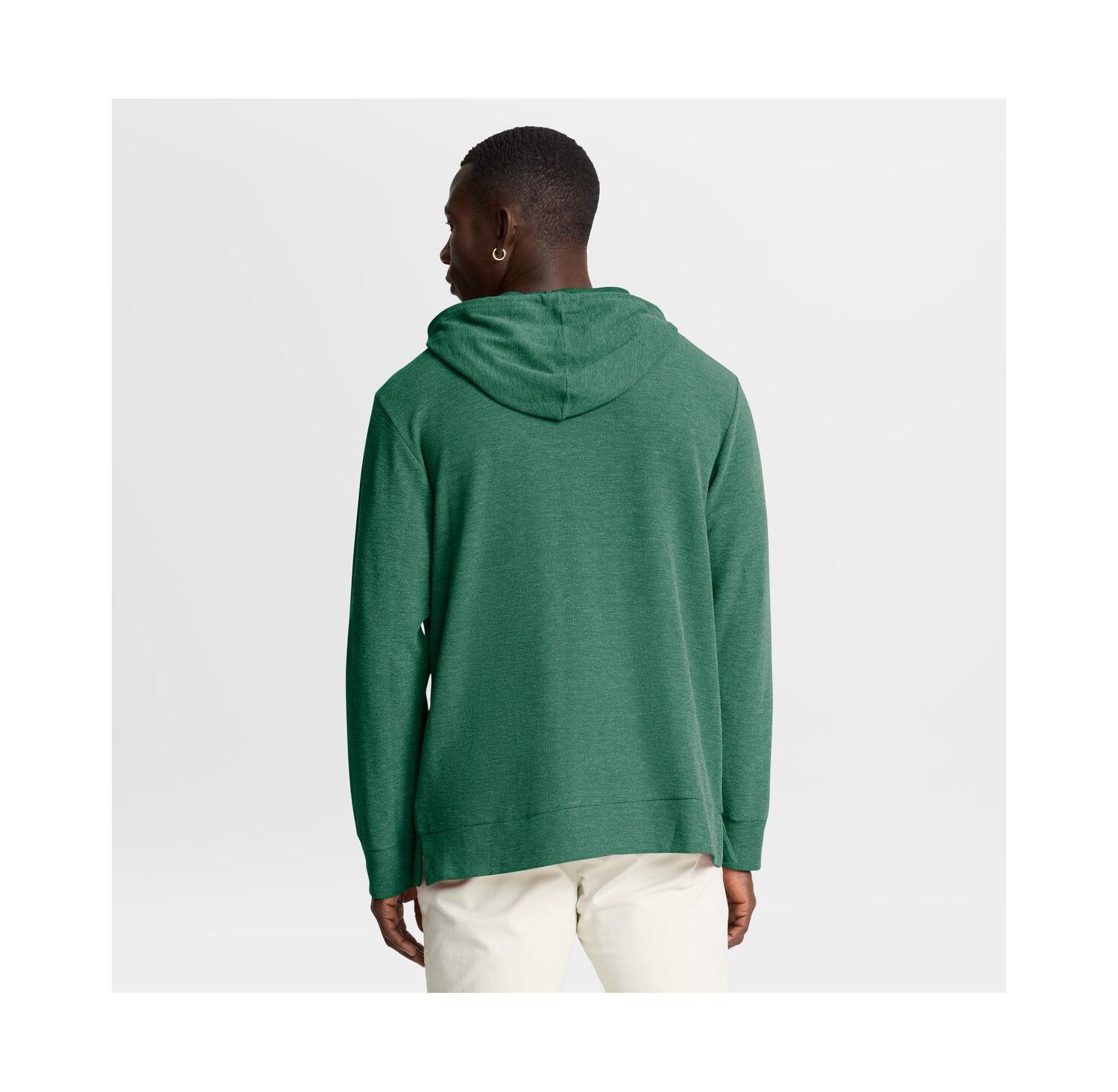 Men's Green Notre Dame Fighting Irish Hometown Premium Huddle Up Long Sleeve Hoodie T-Shirt