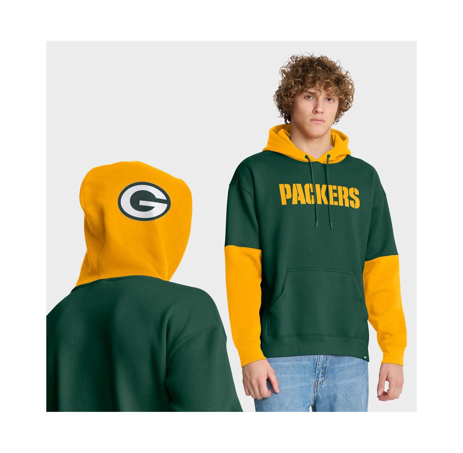 Men's Green Bay Packers Helmet Pullover Hoodie