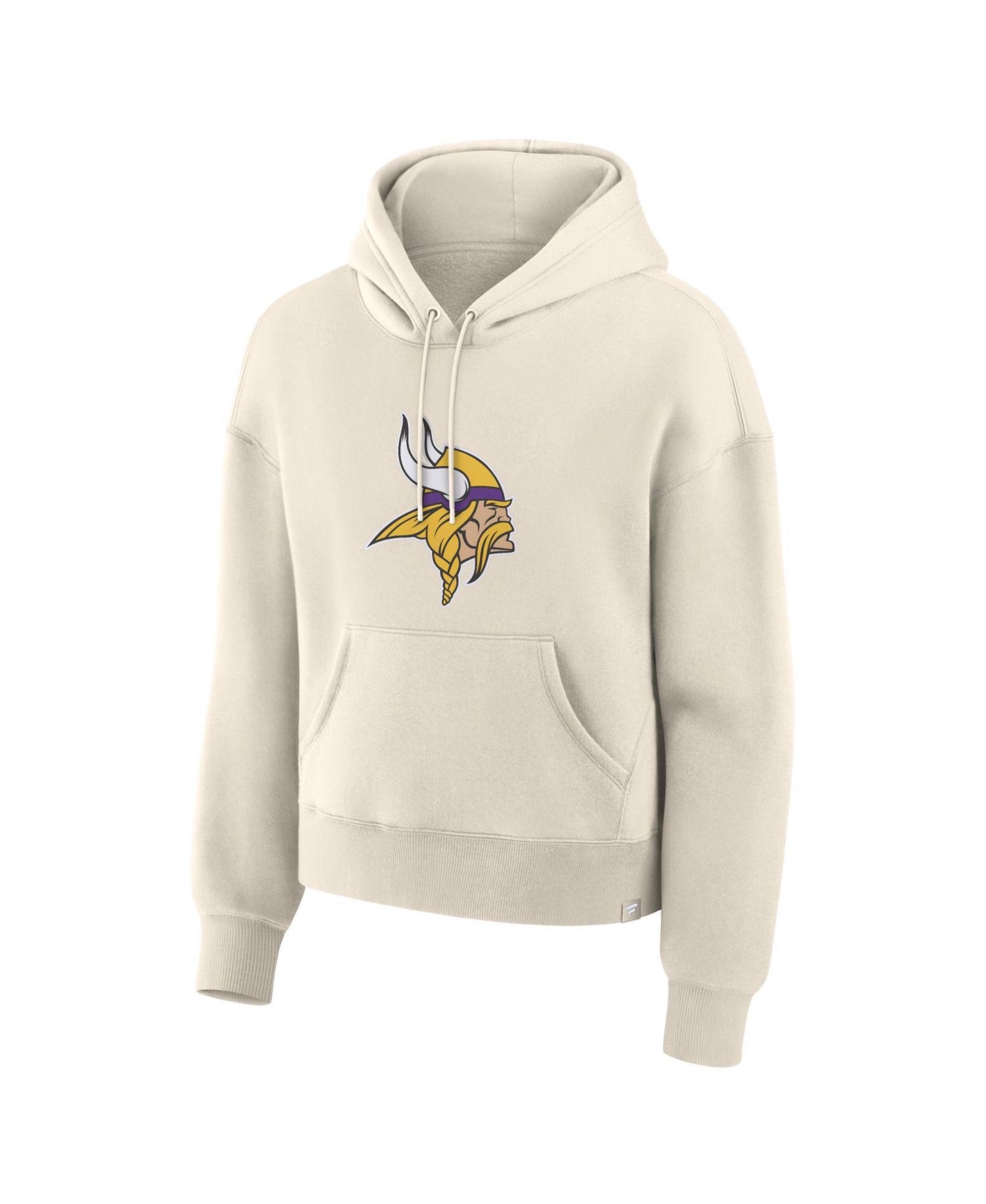 Women's Cream Minnesota Vikings Dove Legacy Pullover Hoodie