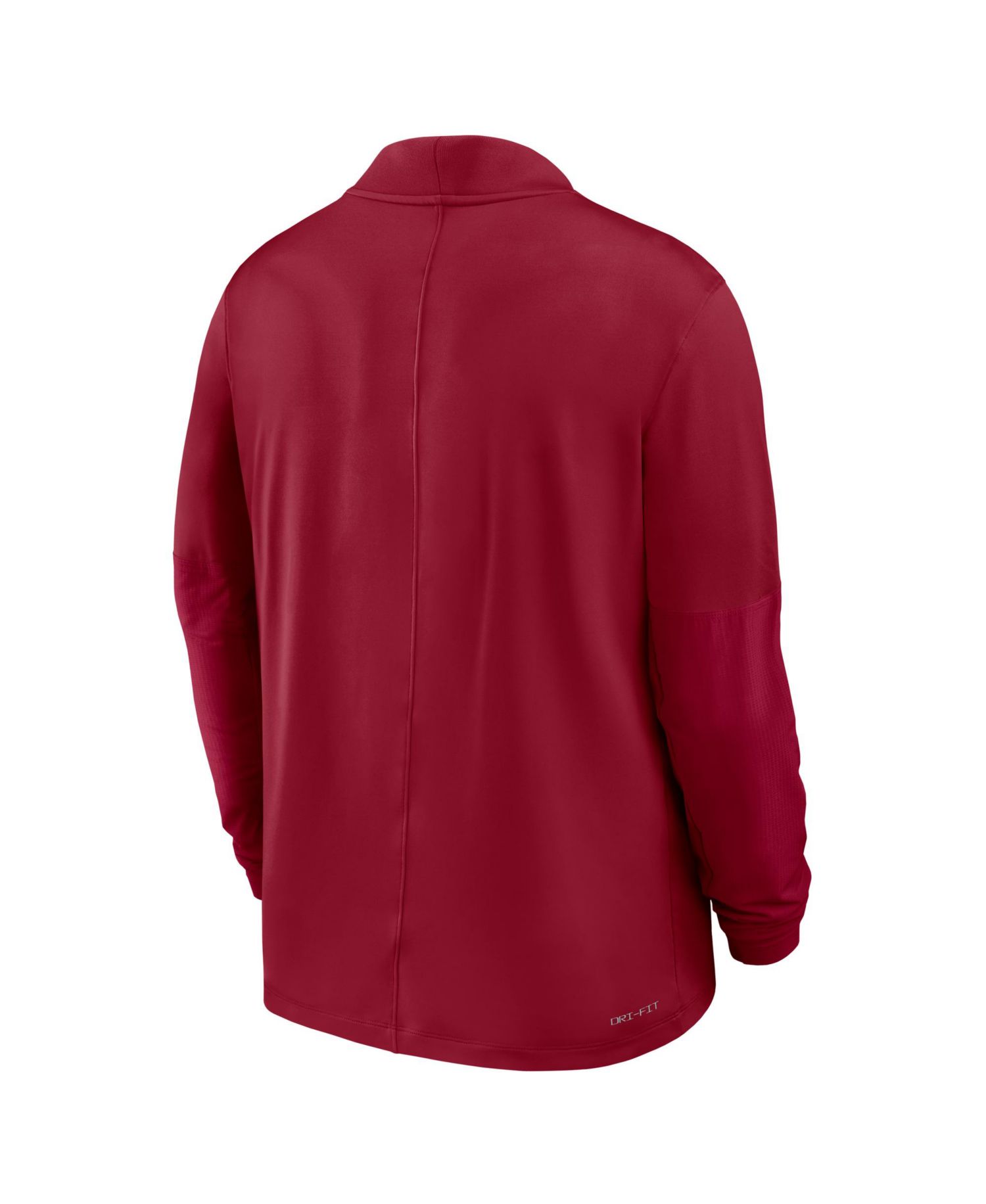 Men's Crimson Oklahoma Sooners Sideline Dri-FIT Half-Zip Pullover Hoodie