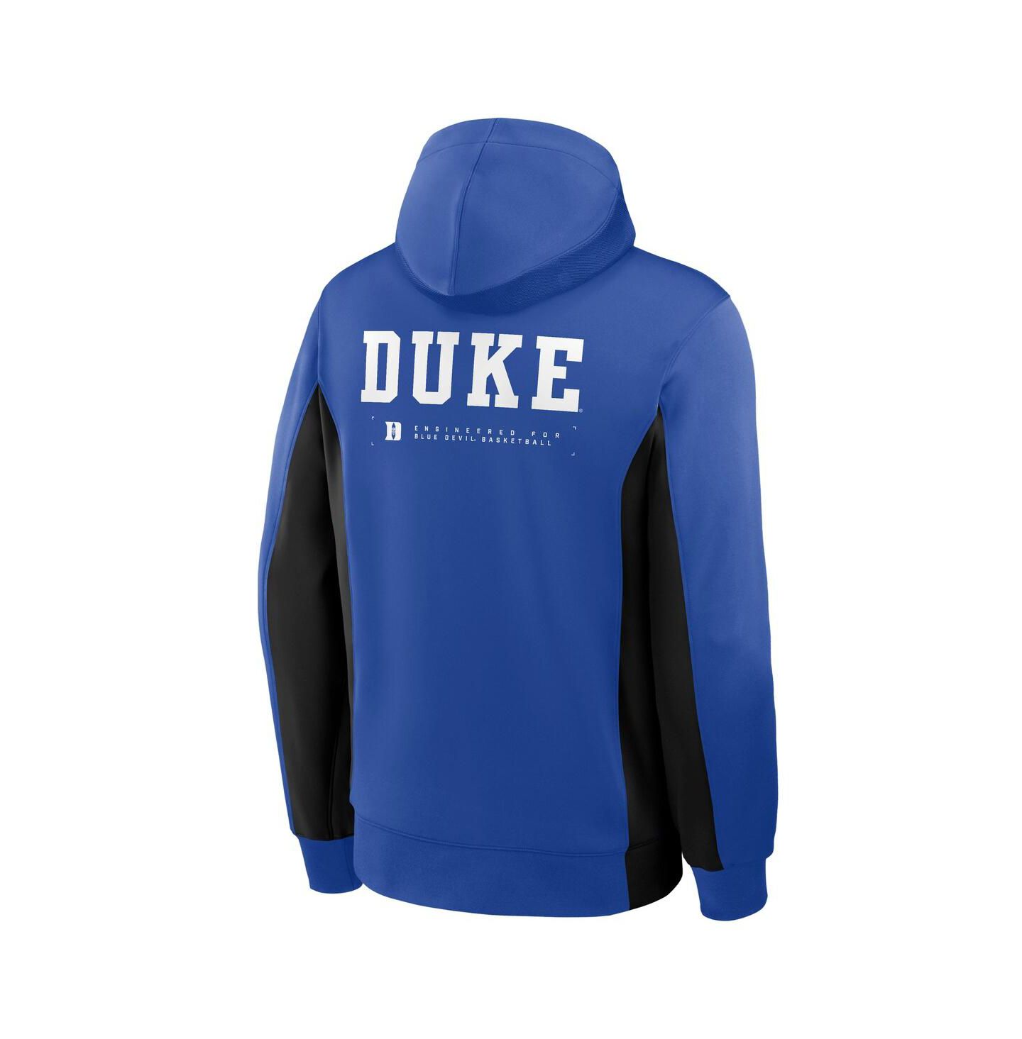 Мужская куртка Nike Royal/Black Duke Blue Devils Dri-FIT Game Full-Zip Hoodie Jacket — фото 3