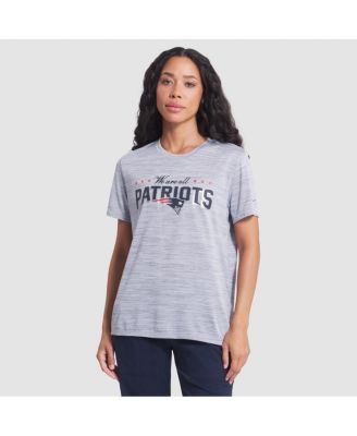 Nike - Women's Silver New England Patriots 2025 Rivalries Collection Sideline Velocity Dri-FIT T-Shirt