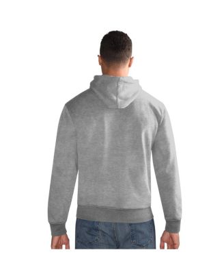 Men's Heather Gray New York Giants Pullover Hoodie