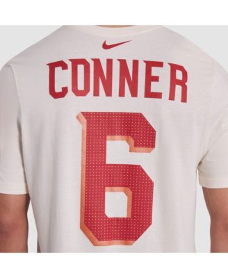 Men's James Conner Natural Arizona Cardinals 2025 Rivalries Collection Player Name Number T-Shirt