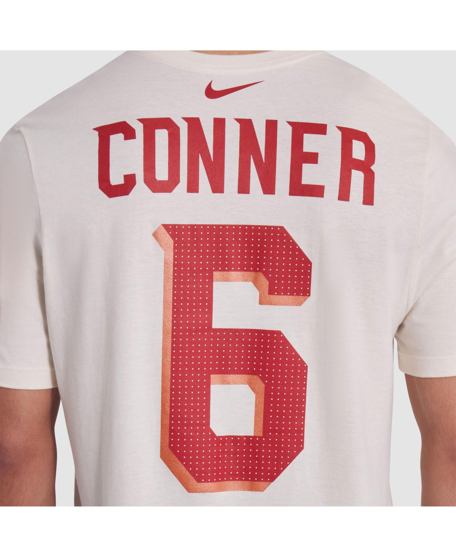 Men's James Conner Natural Arizona Cardinals 2025 Rivalries Collection Player Name & Number T-Shirt
