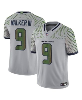 Nike - Men's Kenneth Walker III Wolf Gray Seattle Seahawks 2025 Rivalries Collection Limited Jersey