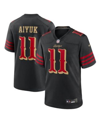 Nike - Men's Brandon Aiyuk Black San Francisco 49ers 2025 Rivalries Collection Game Jersey