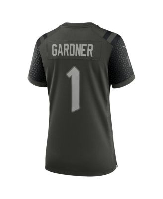Women's Ahmad Sauce Gardner&nbsp;Gotham Green New York Jets 2025 Rivalries Collection Game Jersey