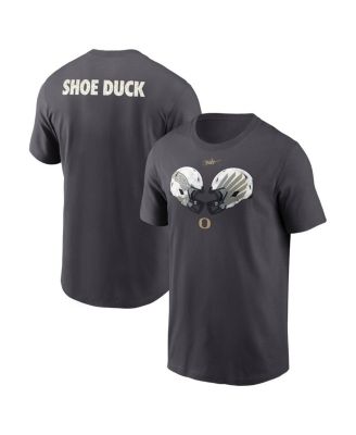 Nike - Men's Anthracite Oregon Ducks Shoe Duck Unstoppable Force Dri-FIT T-Shirt