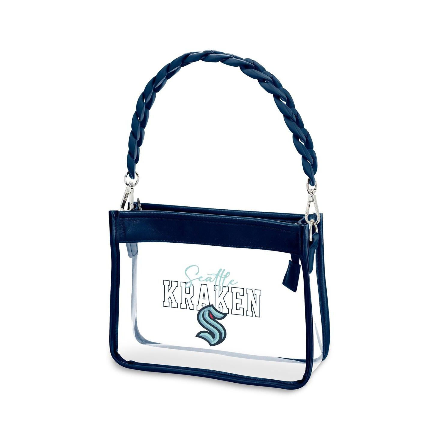 Женская сумка WEAR by Erin Andrews Seattle Kraken Plastic Chain Mini Crossbody — фото 3