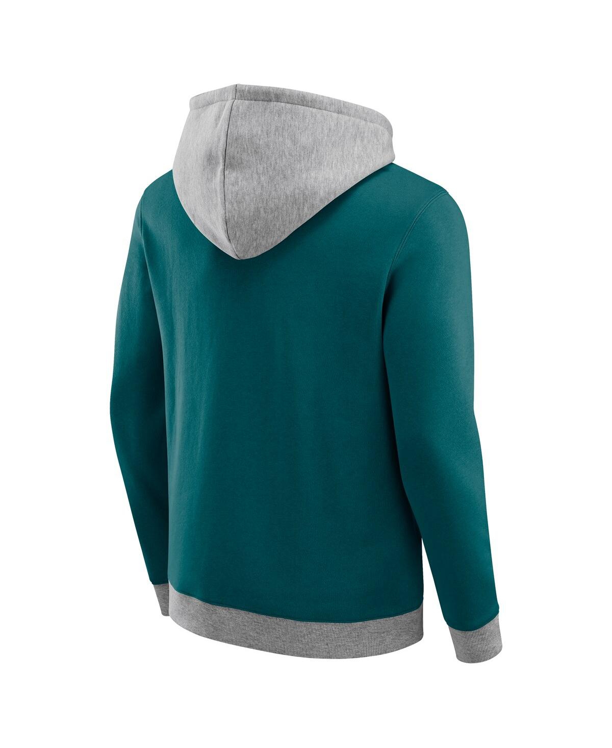 Fanatics Darius Rucker Collection By  Men's Midnight Green Philadelphia Eagles Coaches Hoodie In Green